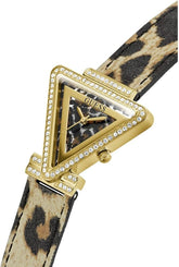 שעון יד GUESS לאישה רצועה מנומרת